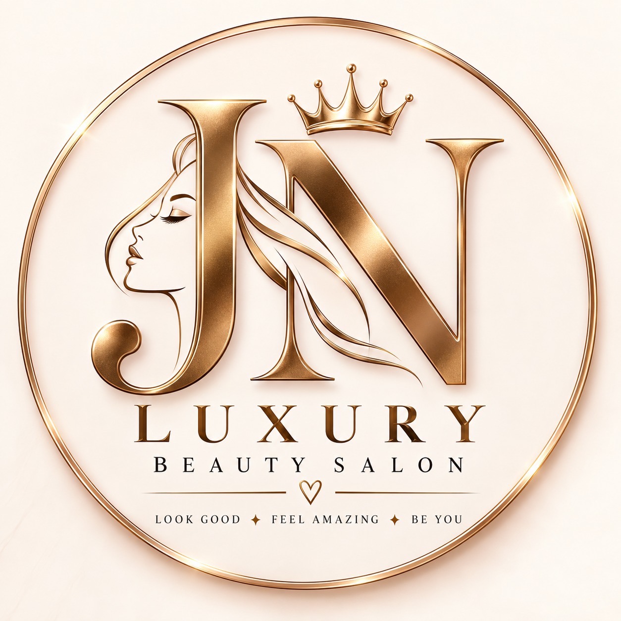 JN Luxury Beauty Salon logo